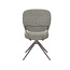 Label51 LABEL51 Eetkamerstoel Geneva - Truffel grijs - Boucle - Bronze Frame