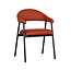 Label51 LABEL51 Eetkamerstoel Amaze - Rust - Breathe - Black Frame