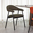 Label51 LABEL51 Eetkamerstoel Amaze - Hunter - Breathe - Black Frame