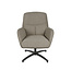 Label51 LABEL51 Fauteuil Chill Zone - Truffel grijs - Boucle - One Size
