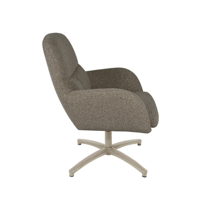 Label51 LABEL51 Fauteuil Chill Zone - Truffel grijs - Boucle - One Size