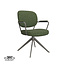 Label51 LABEL51 Eetkamerstoel Basel - Forest - Boucle - Forest Frame