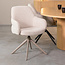 Label51 LABEL51 Eetkamerstoel Bern - Naturel - Boucle - Taupe Frame