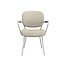 Label51 LABEL51 Eetkamerstoel Lausanne - Naturel - Boucle - Taupe Frame