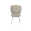 Label51 LABEL51 Eetkamerstoel Singapore - Naturel - Boucle - Taupe Frame