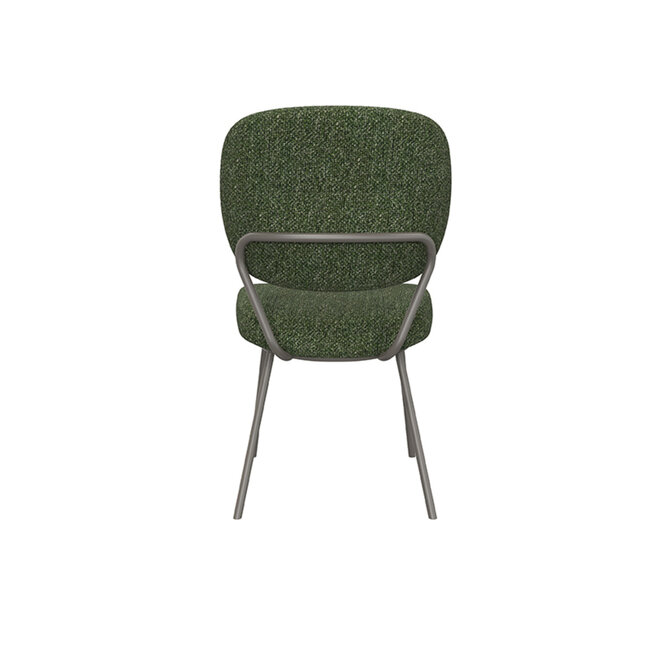 Label51 LABEL51 Eetkamerstoel Singapore - Forest - Boucle - Forest Frame