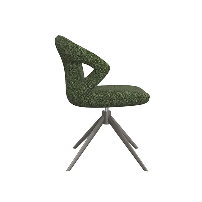 Label51 LABEL51 Eetkamerstoel Zurich - Forest - Boucle - Forest Frame
