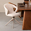 Label51 LABEL51 Eetkamerstoel Zurich - Naturel - Boucle - Taupe Frame