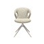 Label51 LABEL51 Eetkamerstoel Zurich - Naturel - Boucle - Taupe Frame
