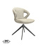 Label51 LABEL51 Eetkamerstoel Zurich - Naturel - Boucle - Black Frame