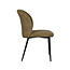Label51 LABEL51 Eetkamerstoel Vino - Mustard - Elite - Black Frame