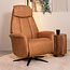 Label51 LABEL51 Fauteuil Oslo - Cognac - Micro Suede - One Size