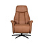 Label51 LABEL51 Fauteuil Oslo - Cognac - Micro Suede - One Size