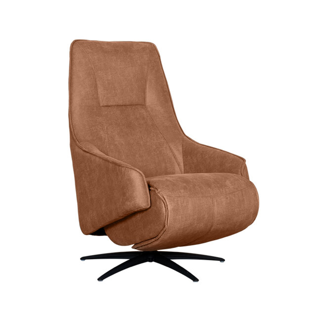 Label51 LABEL51 Fauteuil Odense - Cognac - Micro Suede - One Size