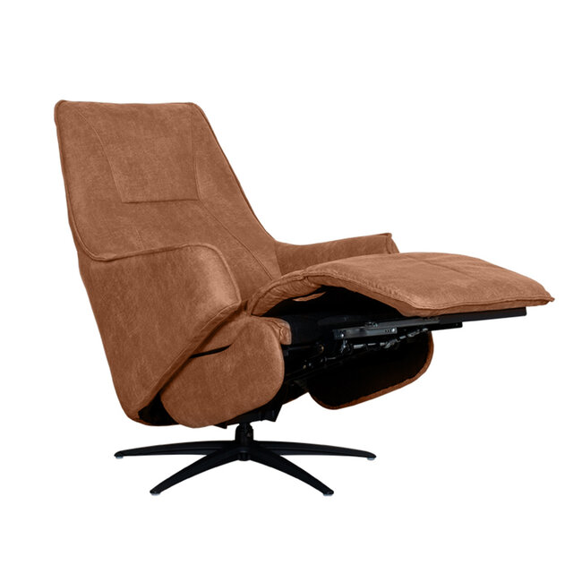 Label51 LABEL51 Fauteuil Odense - Cognac - Micro Suede - One Size