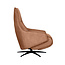 Label51 LABEL51 Fauteuil Odense - Cognac - Micro Suede - One Size