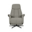 Label51 LABEL51 Fauteuil Oslo - Truffel grijs - Boucle - One Size