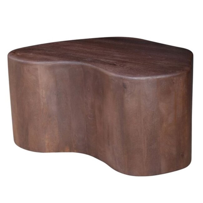 Label51 LABEL51 Salontafel Savi - Espresso - Mangohout - 80 cm