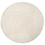 Label51 LABEL51 Vloerkleden Agra - Ivory - Synthetisch - 150 cm - Romd