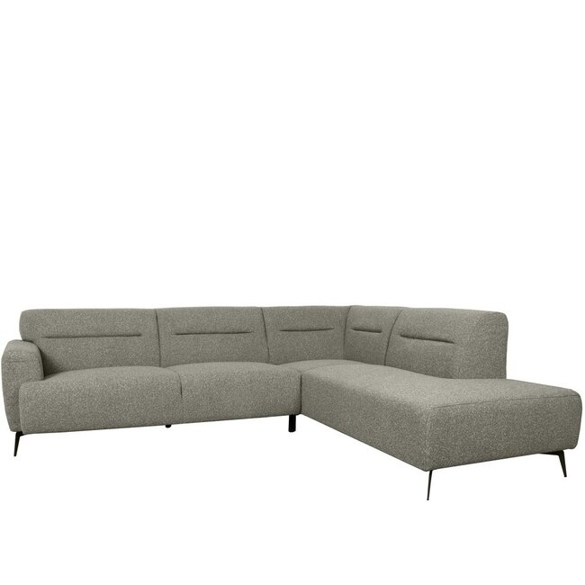 Label51 LABEL51 Hoekbank Bolzano - Truffel grijs - Boucle - Rechts