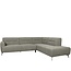 Label51 LABEL51 Hoekbank Bolzano - Truffel grijs - Boucle - Rechts