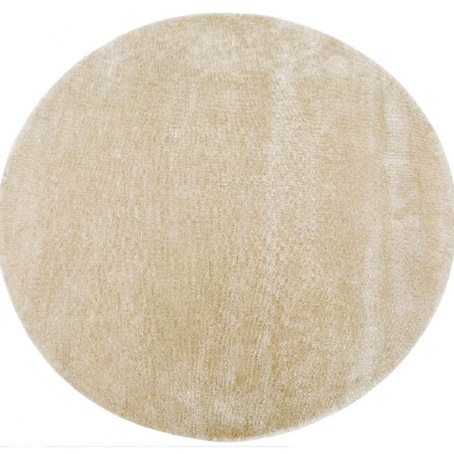 Label51 LABEL51 Vloerkleden Mila - Zand - Synthetisch - 200 cm - Rond