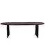 Label51 LABEL51 Eetkamertafel Cooper - Espresso - Mangohout - 250x110 cm