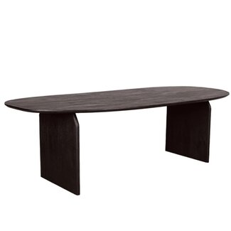 Label51 LABEL51 Eetkamertafel Cooper - Espresso - Mangohout - 250x110 cm