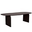 Label51 LABEL51 Eetkamertafel Cooper - Espresso - Mangohout - 250x110 cm