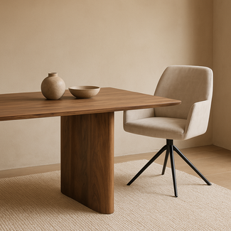 Benoa Eettafel Jade rechthoek naturel mango 220 cm Benoa Eettafel Jade rechthoek naturel mango 220 cm