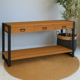 Starfurn Sidetable Boaz | 150 cm I Warm bruin mango