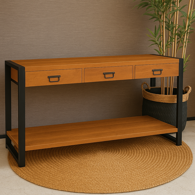 Starfurn Sidetable Boaz | 150 cm I Warm bruin mango