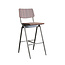 Label51 LABEL51 Barkruk Solid - Donkerbruin - Hout - Zithoogte 86