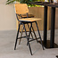 Label51 LABEL51 Barkruk Solid - Naturel - Hout - Zithoogte 86