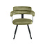 Label51 LABEL51 Eetkamerstoel Bardio - Hunter - Fluweel - Black Frame