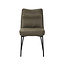Label51 LABEL51 Eetkamerstoel Lennon - Moss - Micro Suede - Black Frame