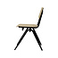 Label51 LABEL51 Eetkamerstoel Solid - Naturel - Hout - Black Frame