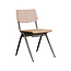 Label51 LABEL51 Eetkamerstoel Solid - Walnoot - Hout - Antique Gold Frame