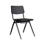 Label51 LABEL51 Eetkamerstoel Solid - Zwart - Hout - Black Frame