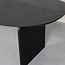 Label51 LABEL51 Eetkamertafel Cooper - Zwart - Mangohout - 210x110 cm