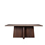 Label51 LABEL51 Eetkamertafel Scott - Espresso - Mangohout - 230x100 cm
