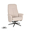 Label51 LABEL51 Fauteuil Bergen - Naturel - Boucle - Excl. Hocker