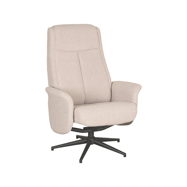 Label51 LABEL51 Fauteuil Bergen - Naturel - Boucle - Excl. Hocker