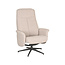 Label51 LABEL51 Fauteuil Bergen - Naturel - Boucle - Excl. Hocker