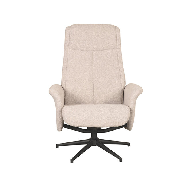 Label51 LABEL51 Fauteuil Bergen - Naturel - Boucle - Excl. Hocker