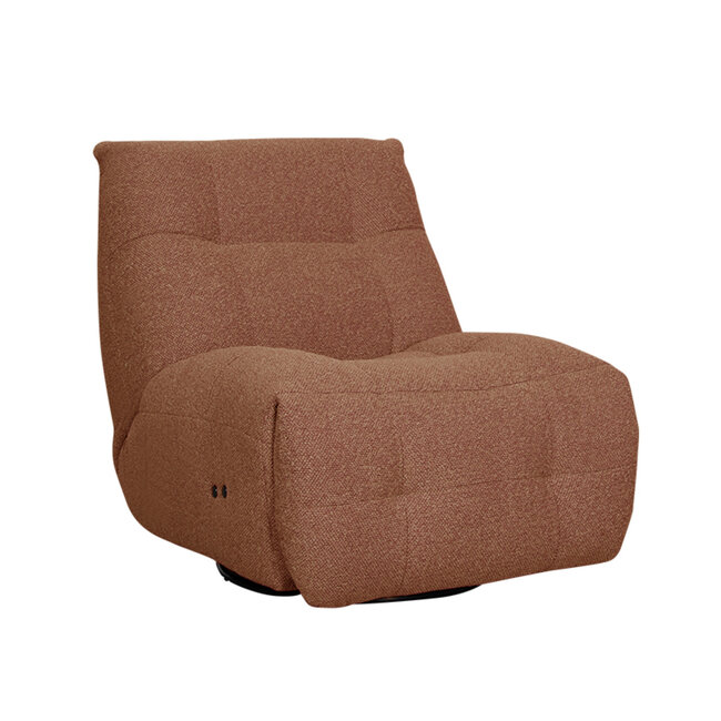 WoonMax LABEL51 Fauteuil Relax and Recharge - Coral - Boucle - One Size