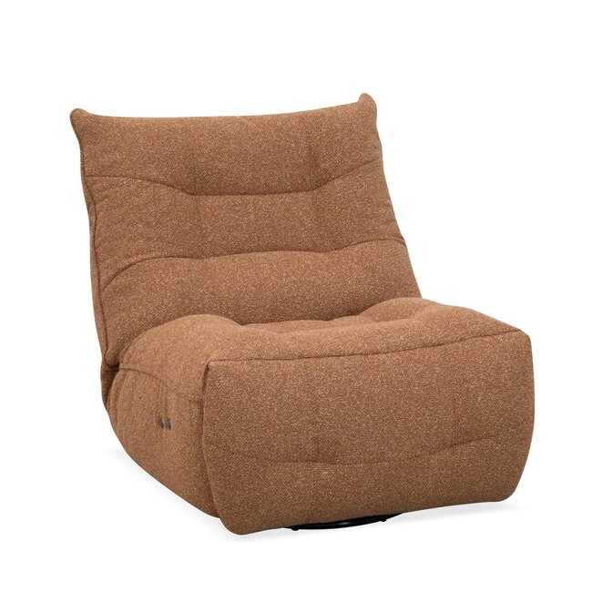 WoonMax LABEL51 Fauteuil Relax and Recharge - Coral - Boucle - One Size