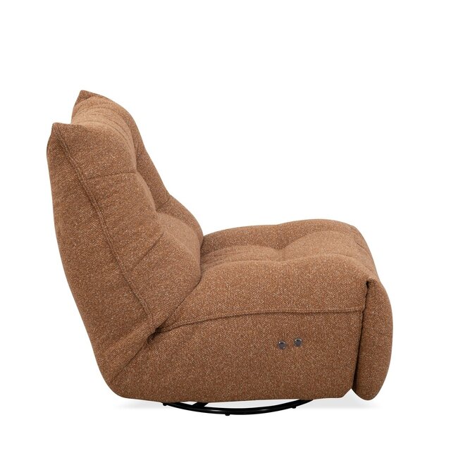 WoonMax LABEL51 Fauteuil Relax and Recharge - Coral - Boucle - One Size