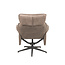 Label51 LABEL51 Fauteuil Verdal - Taupe - Micro Suede