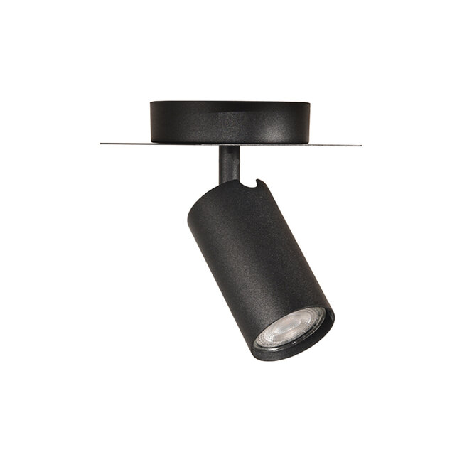 Label51 LABEL51 Spot Ferroli - Zwart - Metaal - 1-Lichts